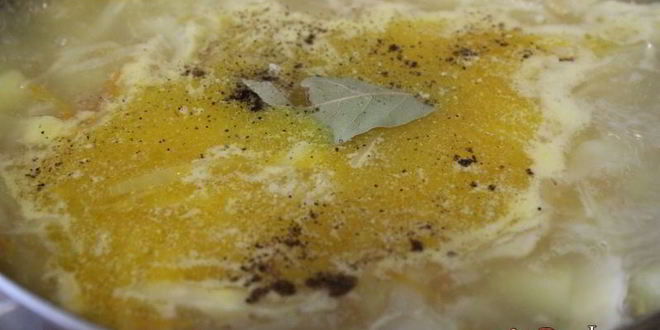 Рецепт щей из свежей капусты с пшеничной крупой