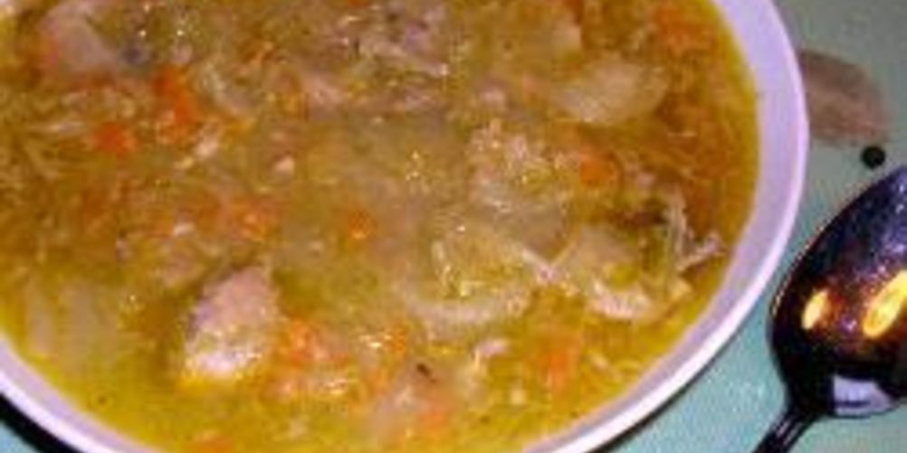 Как приготовить щи на свиных ребрышках