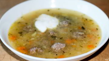 Рецепт Щей с фрикадельками