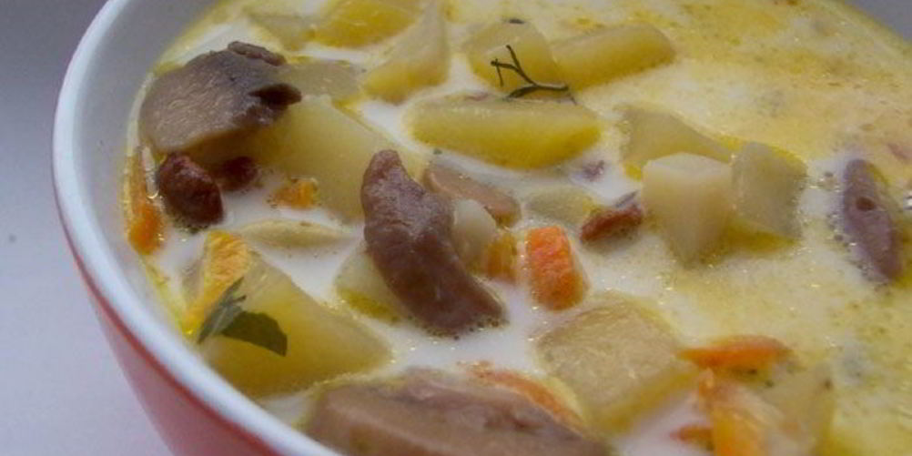 Как приготовить щи с грибами и фасолью