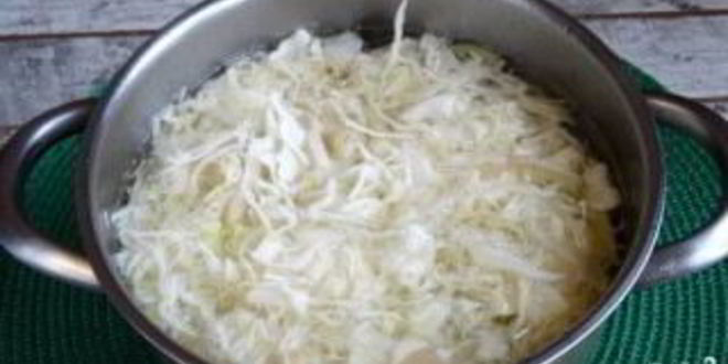 Рецепт щей с консервированной фасолью