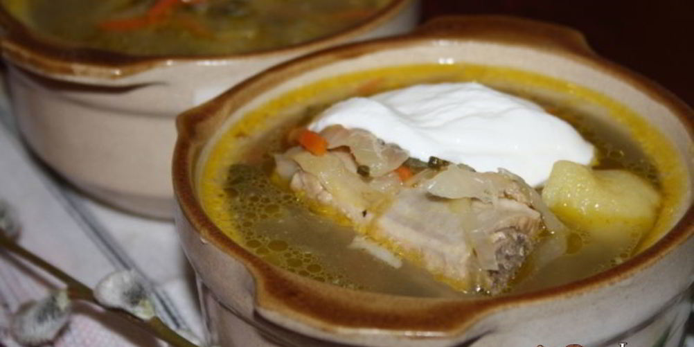 Как приготовить щи с квашеной капустой и молодым щавлем