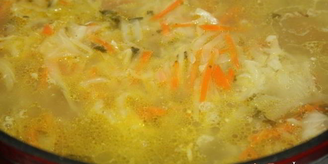 Рецепт щей с квашеной капустой и молодым щавлем