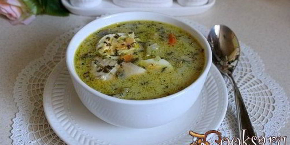 Как приготовить щи со шпинатом и шампиньонами