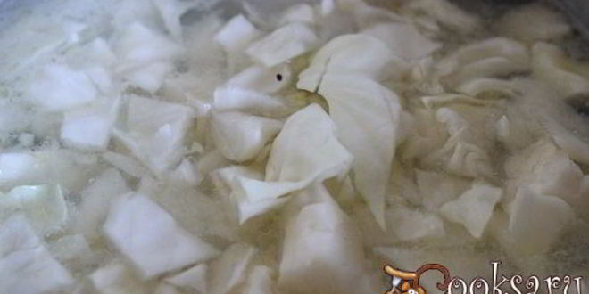 Рецепт щей со шпинатом и шампиньонами