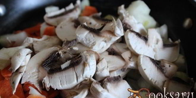 Рецепт щей со шпинатом и шампиньонами