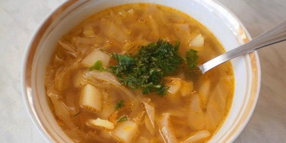 Как приготовить вегетарианские щи в мультиварке