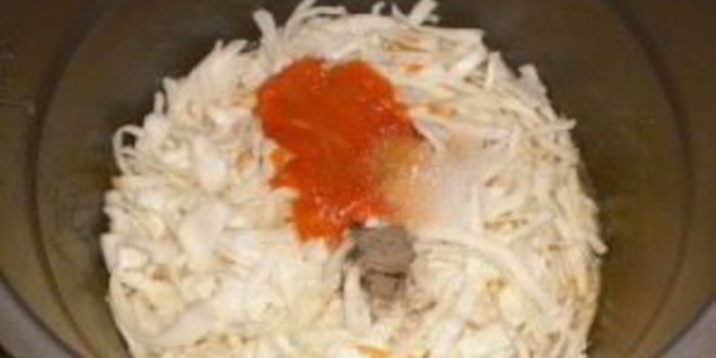 Рецепт вегетарианских щей в мультиварке