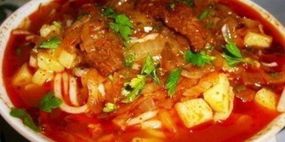 Как приготовить густой суп шурпа с говядиной