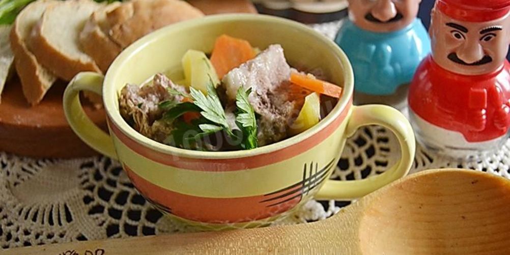 Как приготовить шурпу из баранины в мультиварке