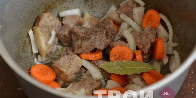 Рецепт шурпы из баранины