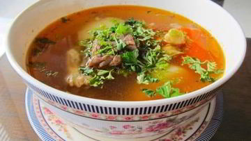 Рецепт Шурпы из говядины с нутом