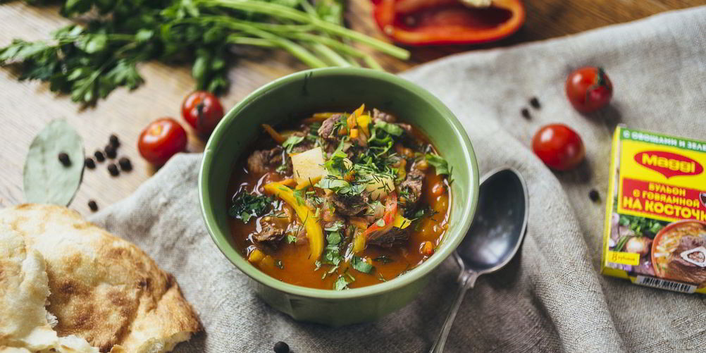 Как приготовить шурпу из говядины