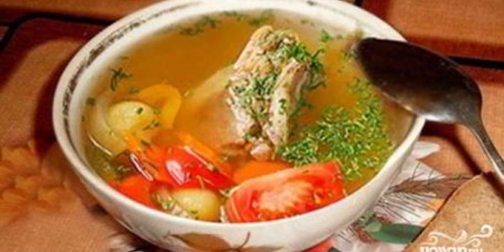 Как приготовить шурпу из курицы с зеленью