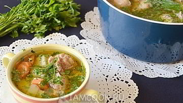 Рецепт Шурпы из курицы