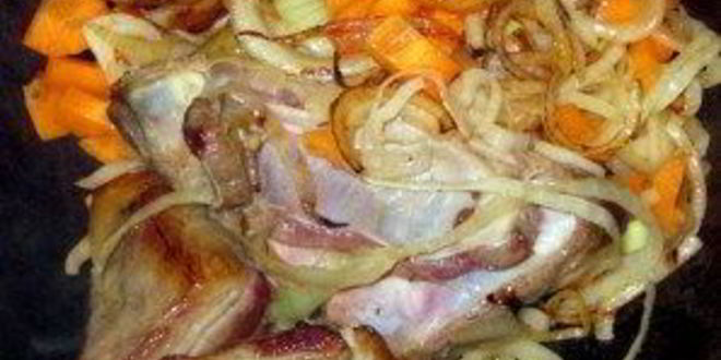 Рецепт шурпы из свиных ребрышек