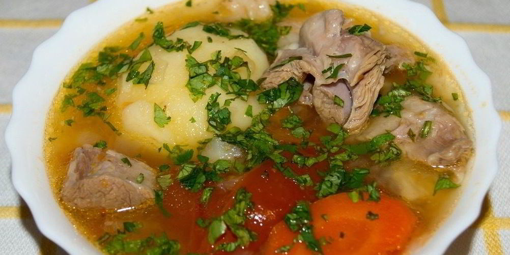 Как приготовить шурпу кайнатма