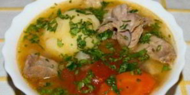 Рецепт шурпы кайнатма