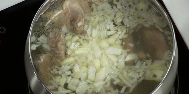 Рецепт шурпы с баклажаном