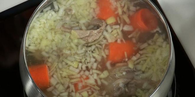 Рецепт шурпы с баклажаном