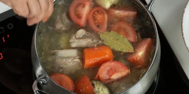 Рецепт шурпы с баклажаном