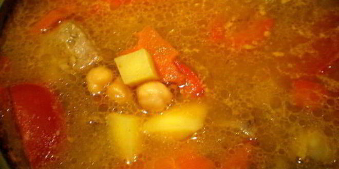 Рецепт шурпы с нутом