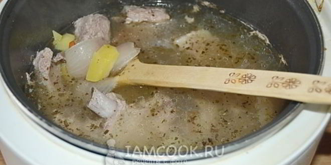 Рецепт шурпы в мультиварке