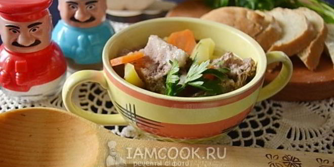 Рецепт шурпы в мультиварке