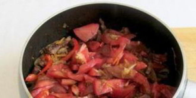 Рецепт шурпы жареной