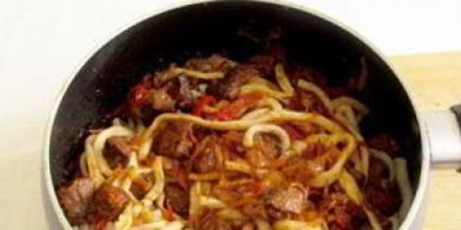 Рецепт шурпы жареной