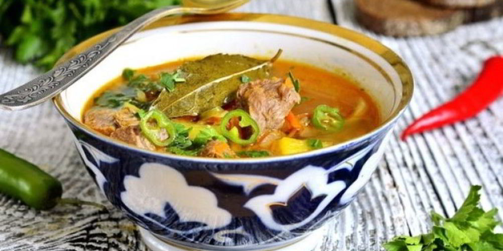 Как приготовить суп шурпа из свинины