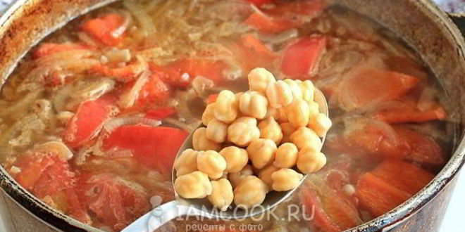 Рецепт жареной шурпы по-узбекски