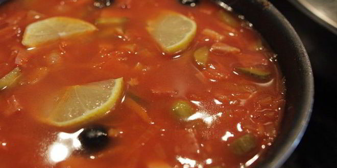 Рецепт быстрой солянки