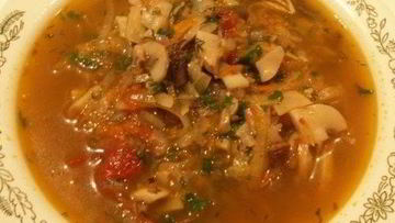 Рецепт Домашней грибной солянки