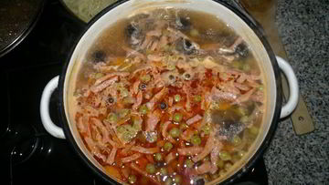 Рецепт Мясной сборной солянки с картошкой