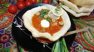 Рецепт Мясной солянки по-селянски