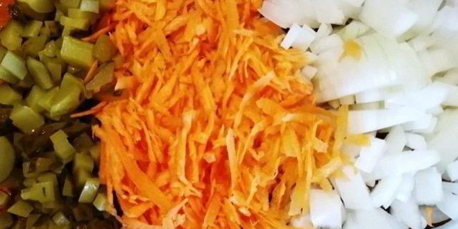 Рецепт мясной солянки по-селянски