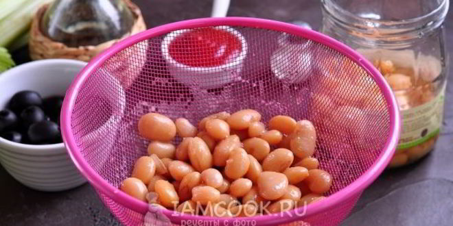 Рецепт постной солянки с фасолью