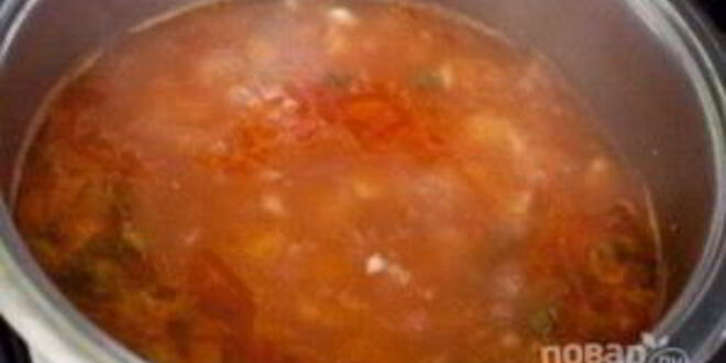 Рецепт простой рыбной солянки