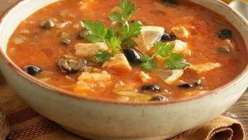 Рецепт Рыбной солянки с семгой