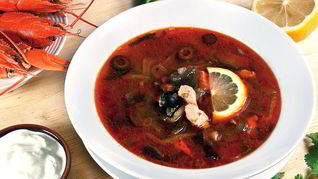 Рецепт Рыбной солянки сборной