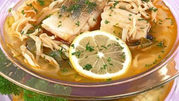 Рецепт Солянки из кальмаров и рыбы