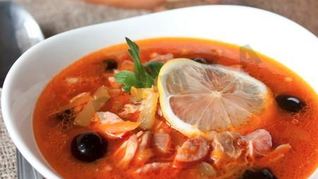 Рецепт Солянки мясной сборной