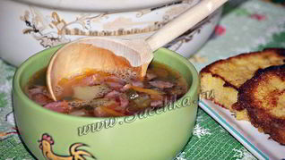 Рецепт Солянки Охотничьи колбаски