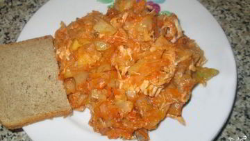 Рецепт Солянки с грибами и курицей