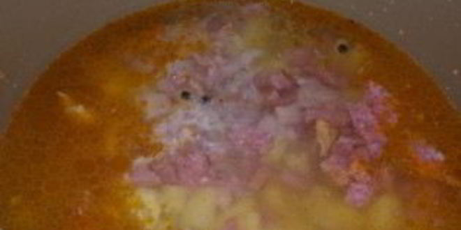 Рецепт солянки с колбасой в мультиварке