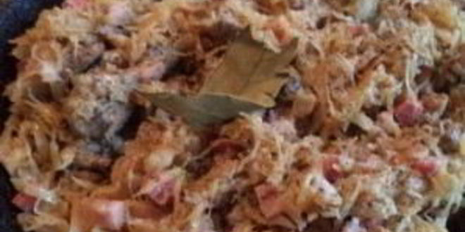 Рецепт солянки с квашеной капустой