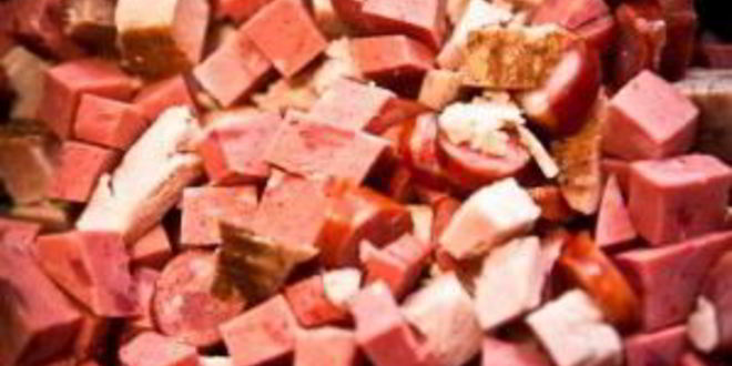 Рецепт солянки с маслинами и колбасой