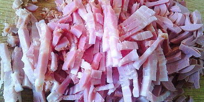 Рецепт солянки с печеным перцем