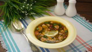 Рецепт Солянки с сосисками